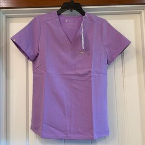 Figs Lilac Dawn Catarina Top